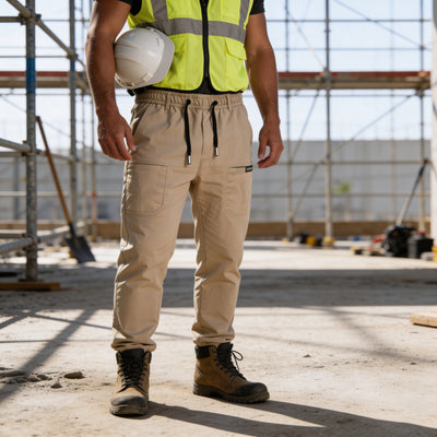 Calças cargo confortáveis e funcionais com múltiplos compartimentos 